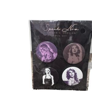 NEW Taylor Swift Speak Now era pin set